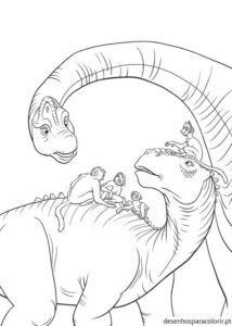 Desenhos de dinossauros 64